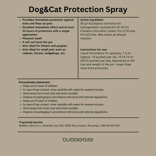 Dog&Cat Protection Spray (2x100ml)