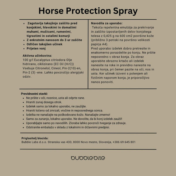 Horse Protection Spray (3x500ml)