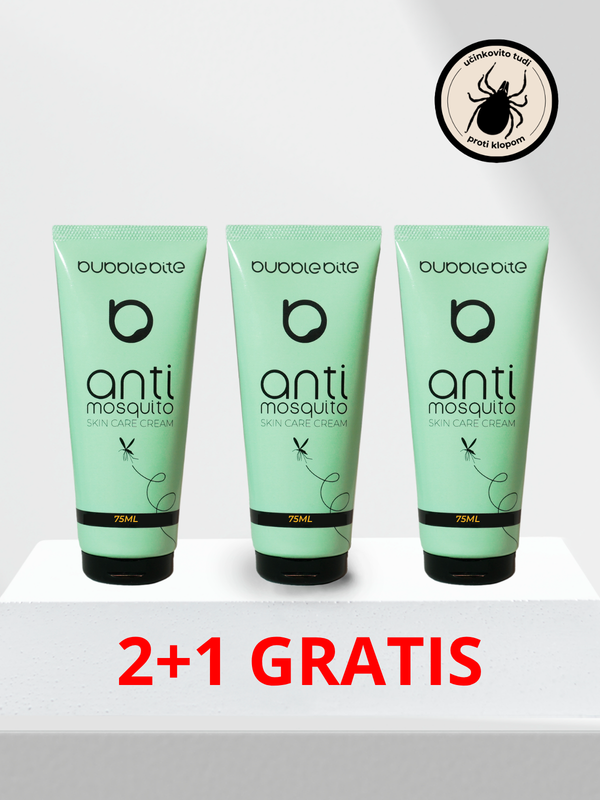 Anti Mosquito Cream 75ml (2+1 GRATIS)